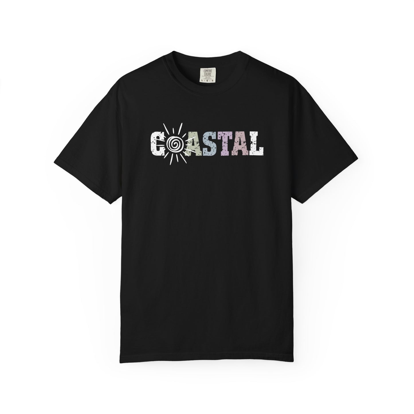 Coastal Graphic Tee: Comfort Colors Beach Summer Shirt