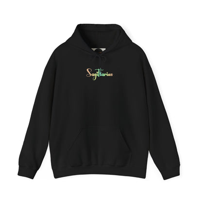 Sagittarius Pastel Hoodie: Astrology Hooded Sweatshirt