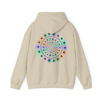 Bloom Softly Mandala Hoodie with Empowering Quote