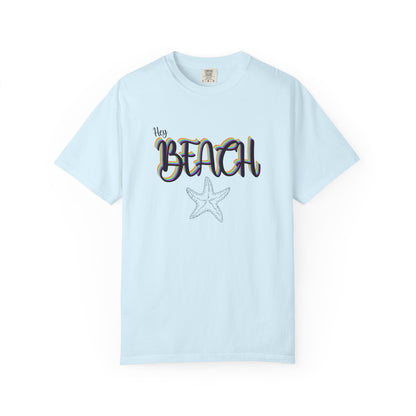 Hey Beach Shirt: Rainbow Summer Starfish Tee