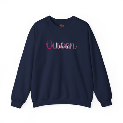 Queen Libra Sweatshirt: Zodiac Astrology Crewneck
