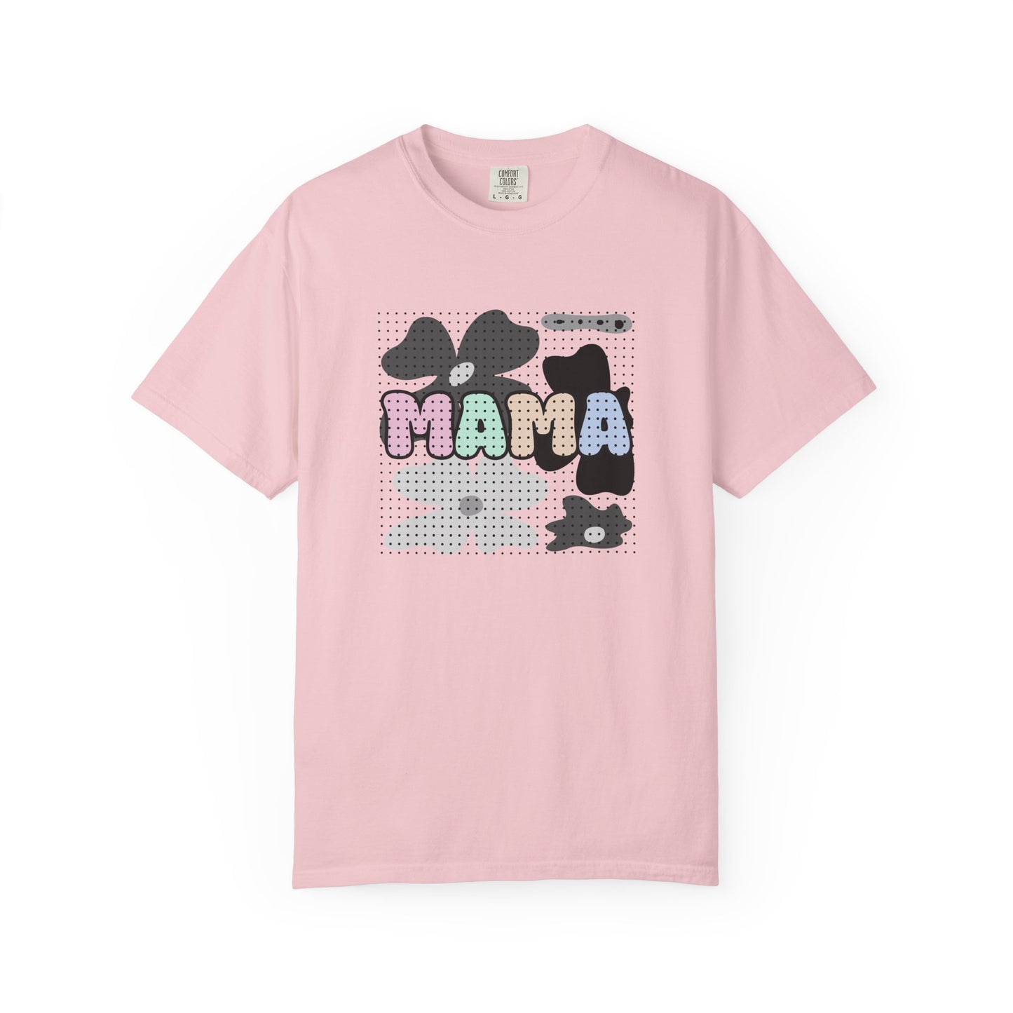 Mama Floral Shirt: Comfort Colors Pastel Mom Shirt