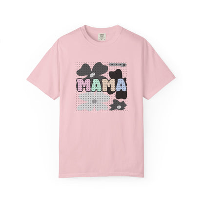 Mama Floral Shirt: Comfort Colors Pastel Mom Shirt
