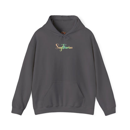 Sagittarius Pastel Hoodie: Astrology Hooded Sweatshirt
