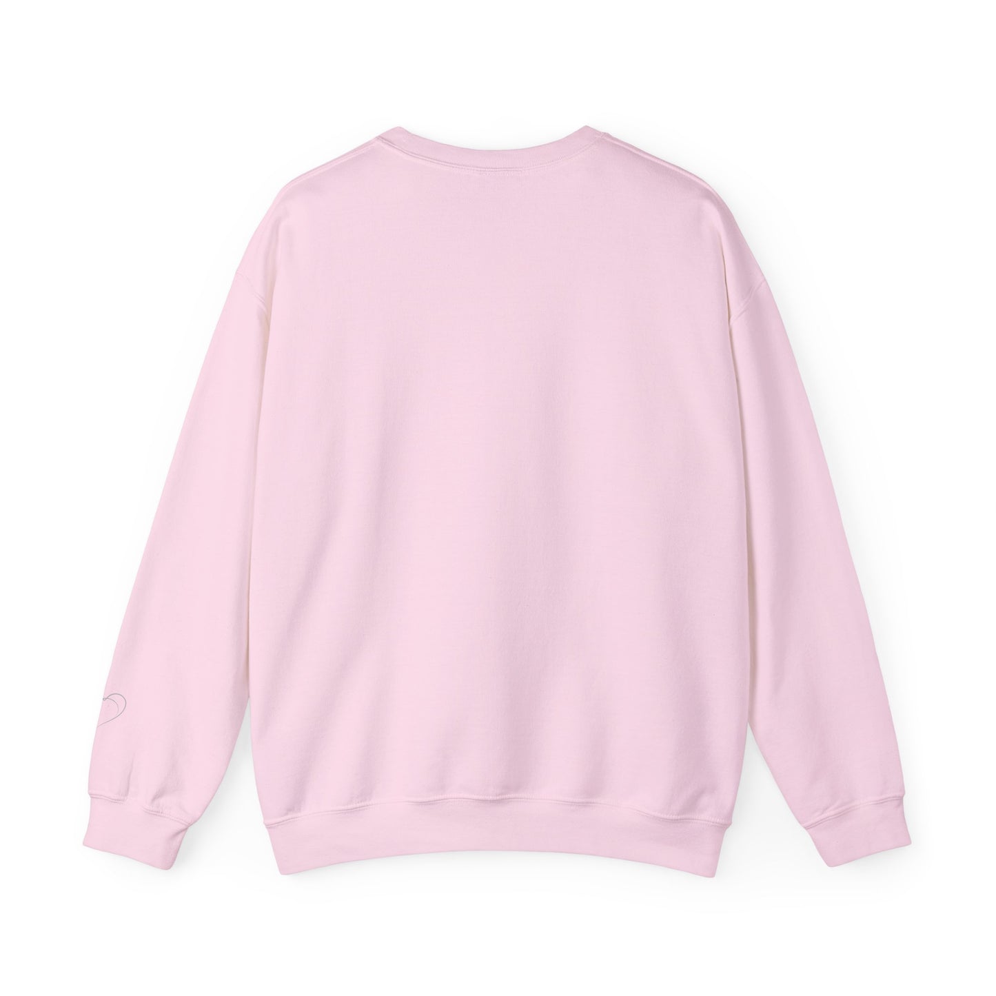 XOXO Floral Sweatshirt With Heart Sleeve - Comfort And Charm