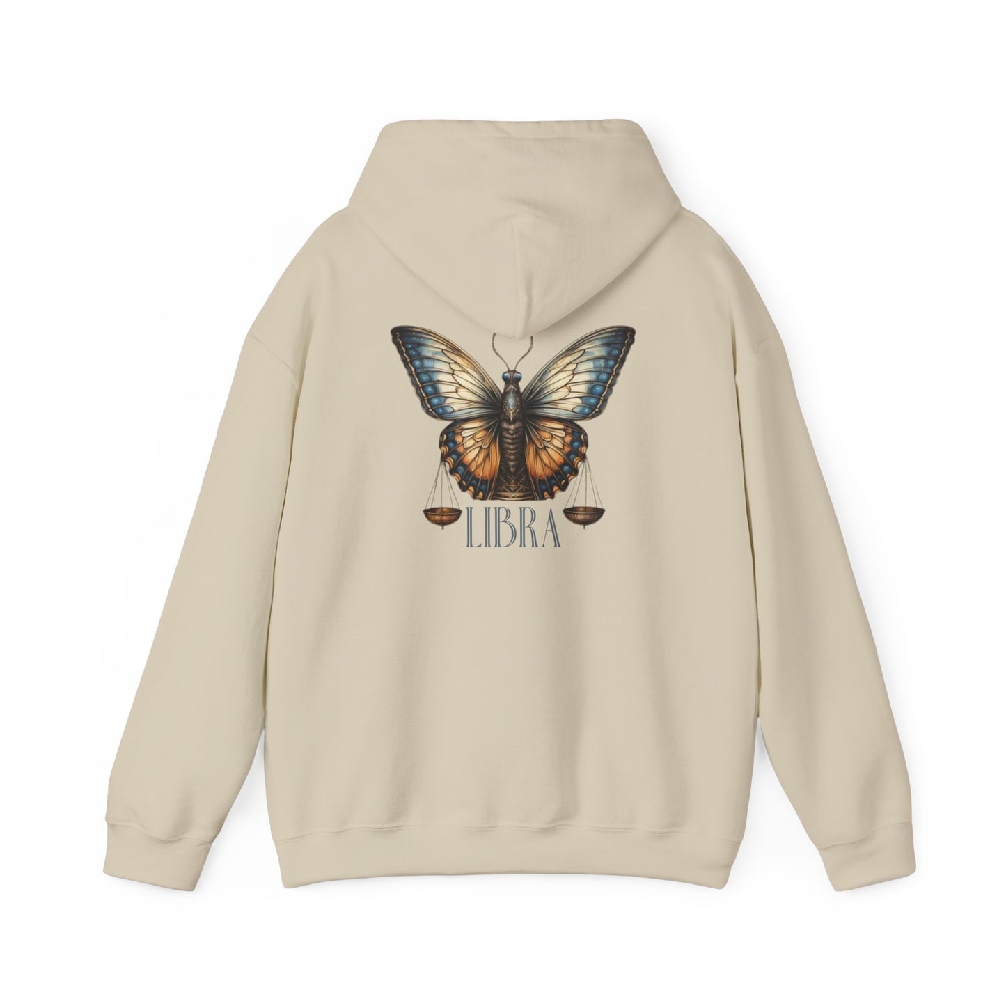 Libra Butterfly Balance Hoodie - Cozy And Warm