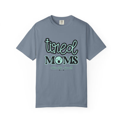 Tired Moms Coffee Club Shirt: Funny Mom T-shirt