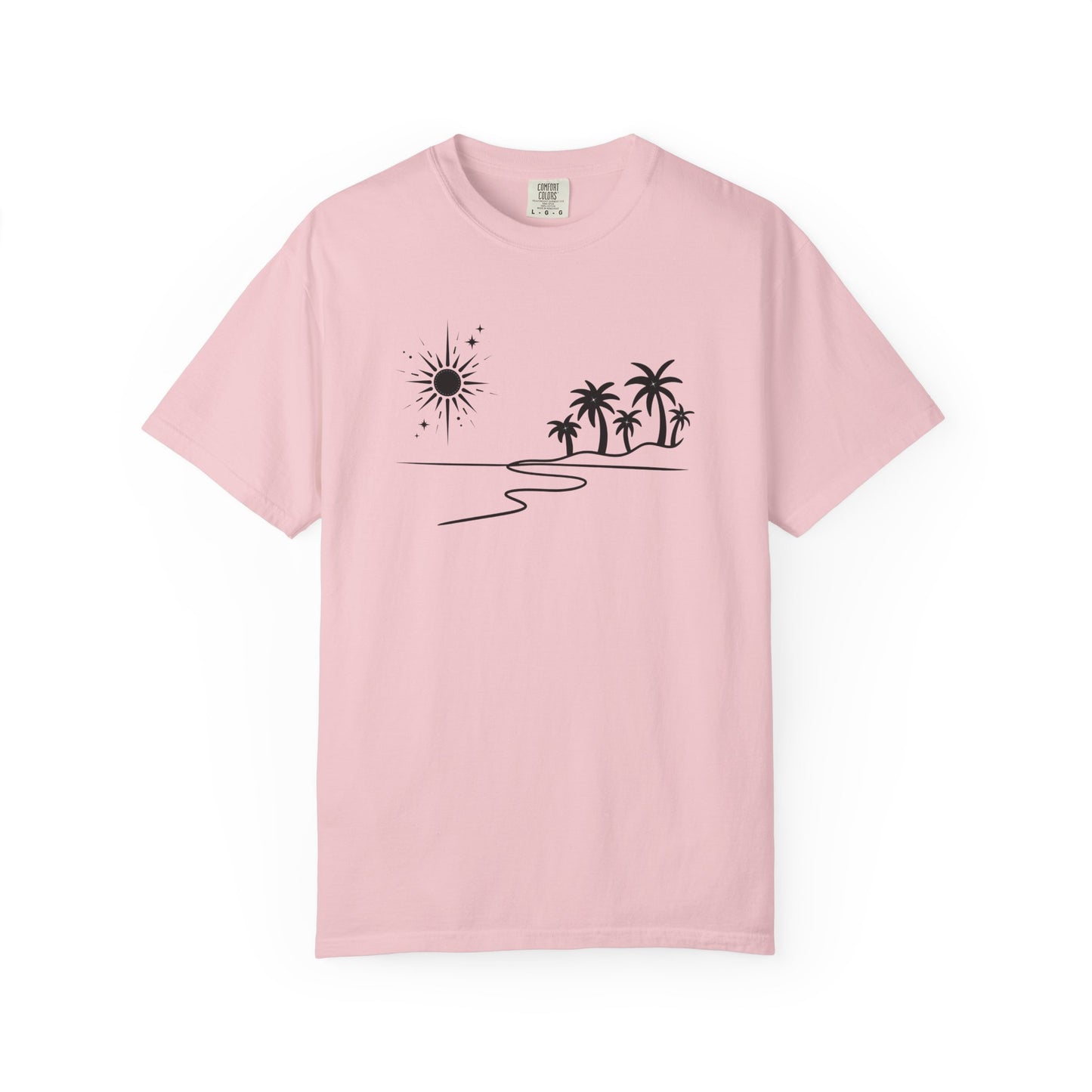 Celestial Beach Comfort Colors Shirt: Summer Graphic Tee