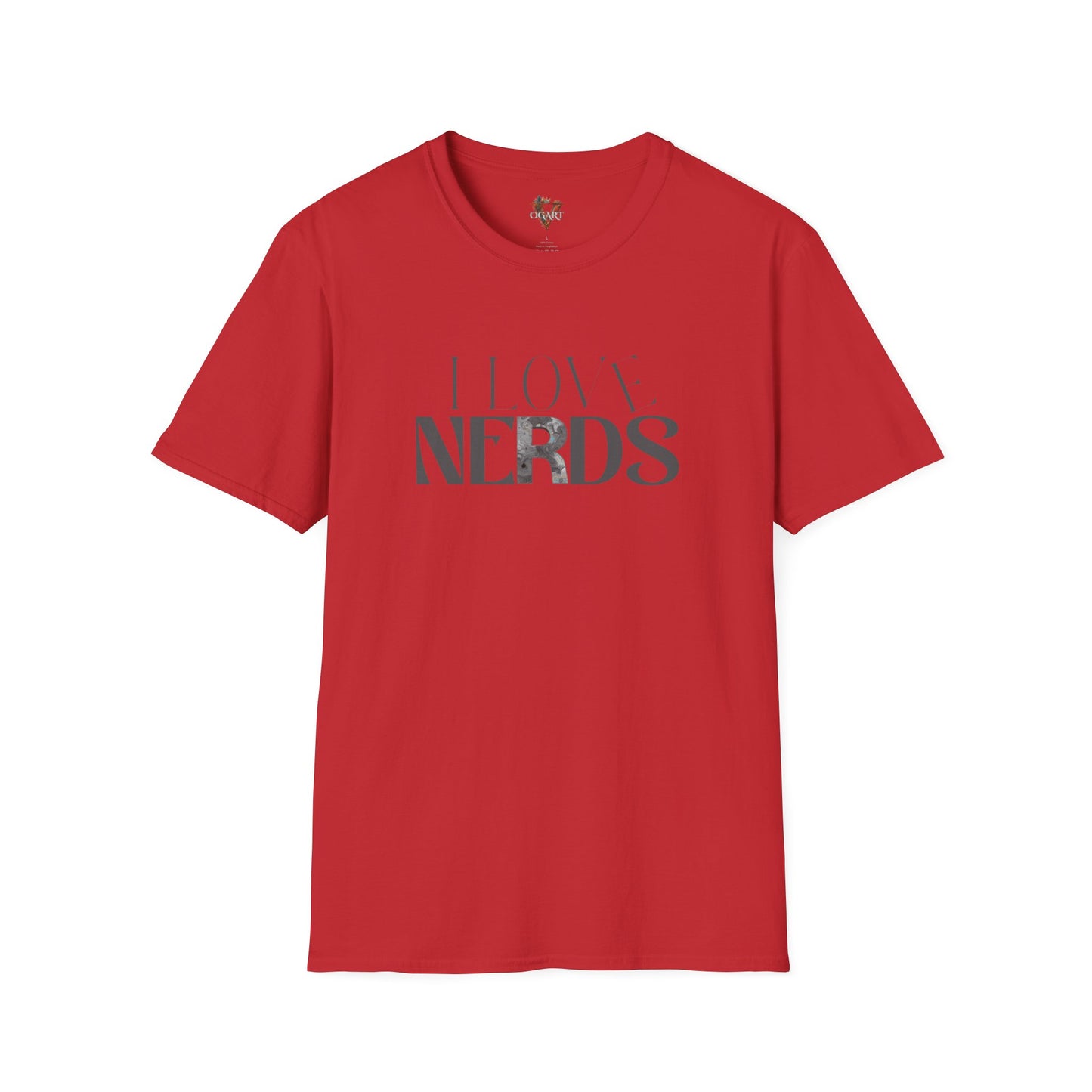 I Love Nerds T-Shirt: Funny Geeky Tee