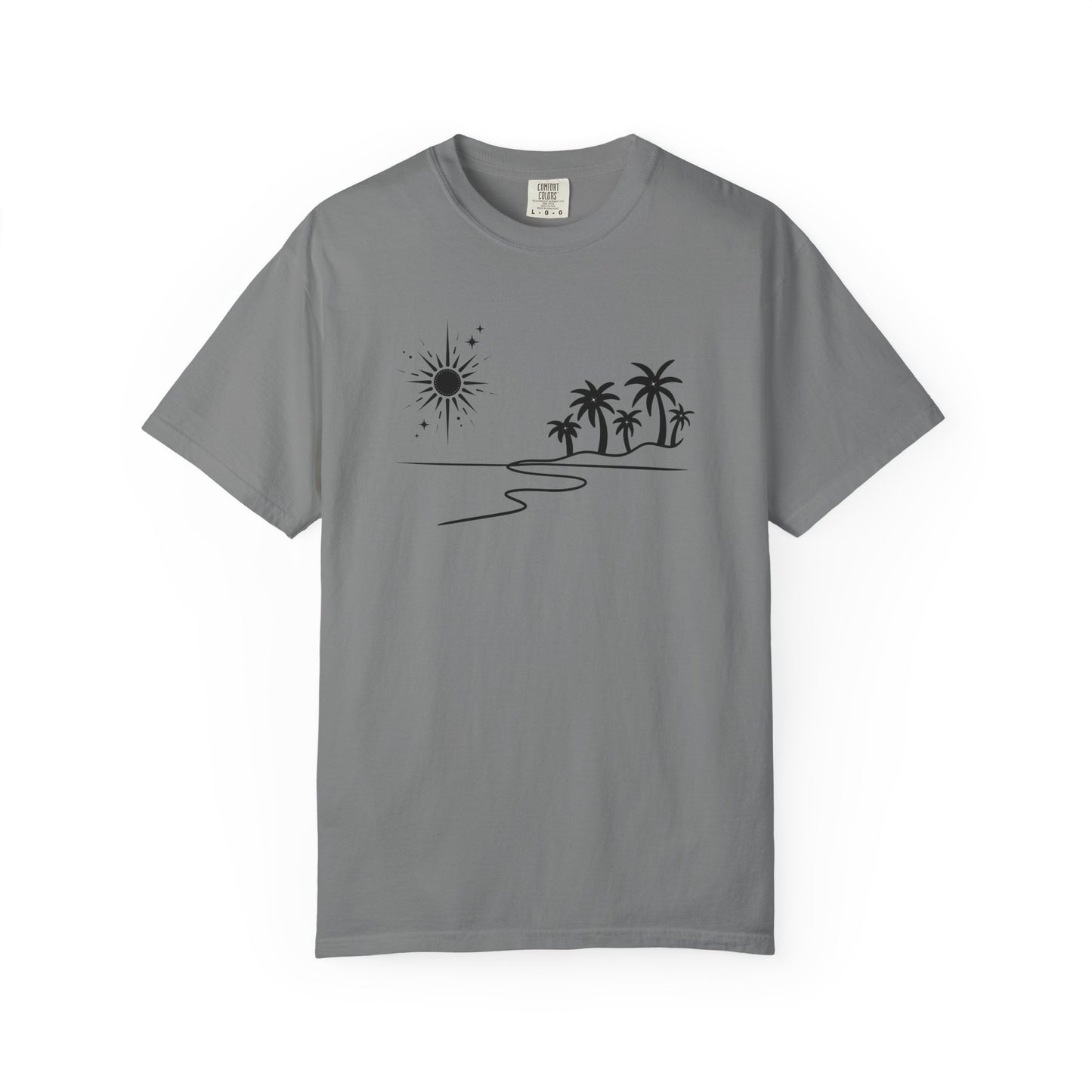 Celestial Beach Comfort Colors Shirt: Summer Graphic Tee