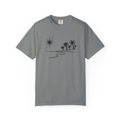 Celestial Beach Comfort Colors Shirt: Summer Graphic Tee
