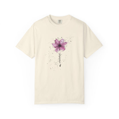 Floral Mom T-Shirt: Celestial Mother Shirt