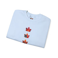 Canadian Heart Leaves Sweatshirt – Unique & Cozy Design