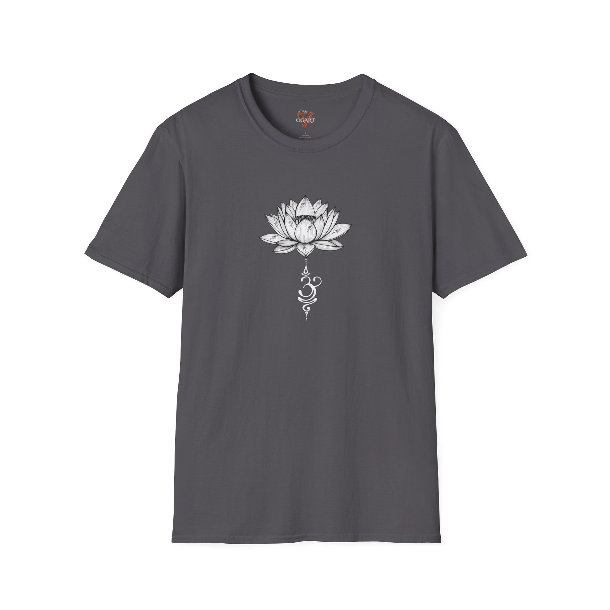 Spiritual T-shirt Om Blossom - Flower Design - Vogart