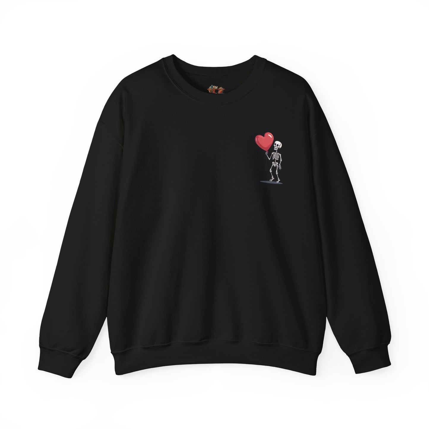 Skeleton Heart Balloon Sweatshirt – Cozy And Warm