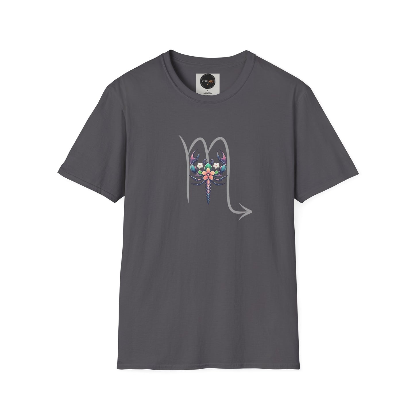 Scorpio Zodiac T-Shirt: Floral Astrology, Boho Horoscope Gift