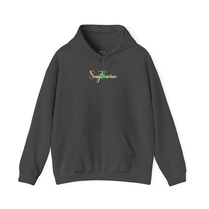 Sagittarius Pastel Hoodie: Astrology Hooded Sweatshirt