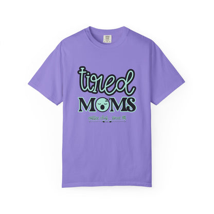 Tired Moms Coffee Club Shirt: Funny Mom T-shirt