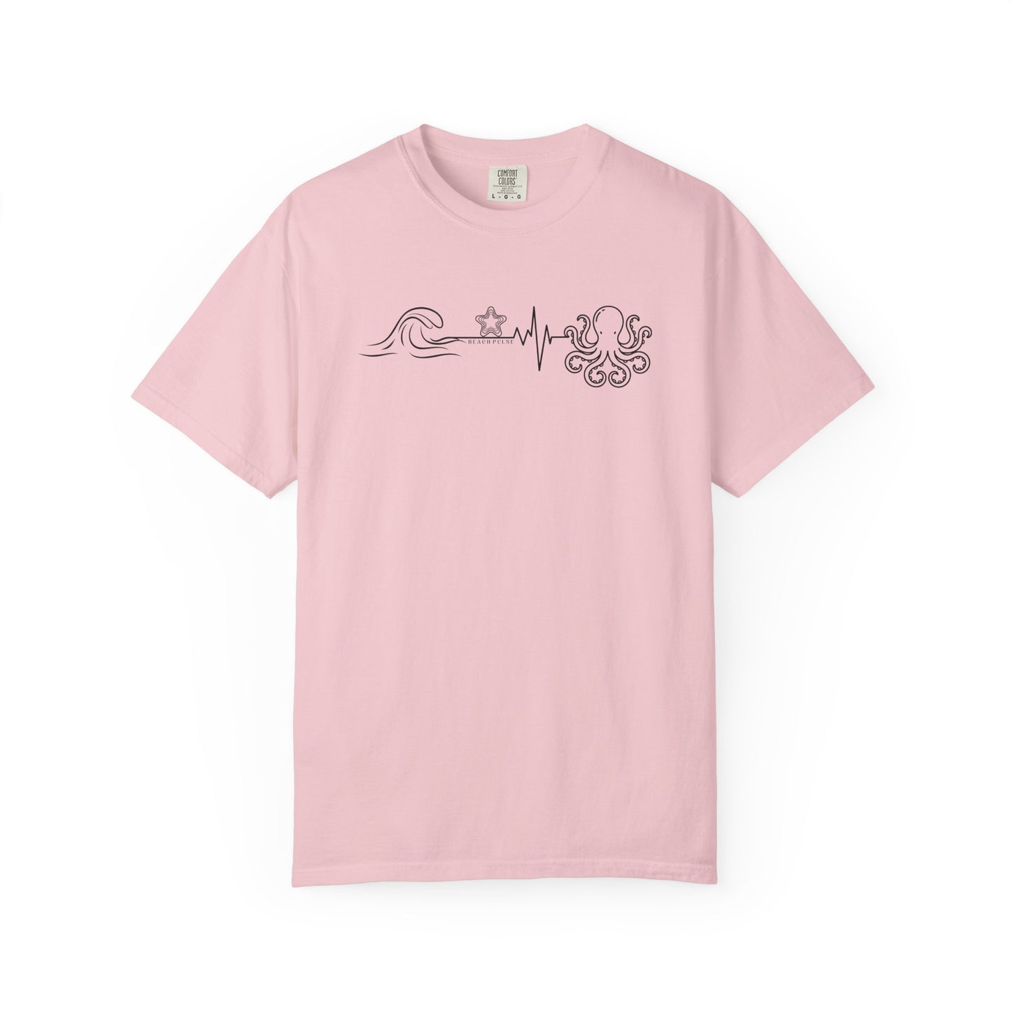 Beach Pulse T-shirt: Comfort Colors Summer Shirt