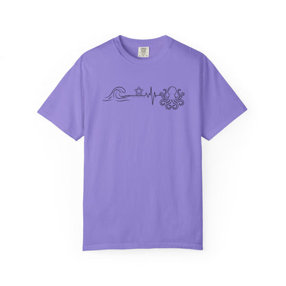 Beach Pulse T-shirt: Comfort Colors Summer Shirt