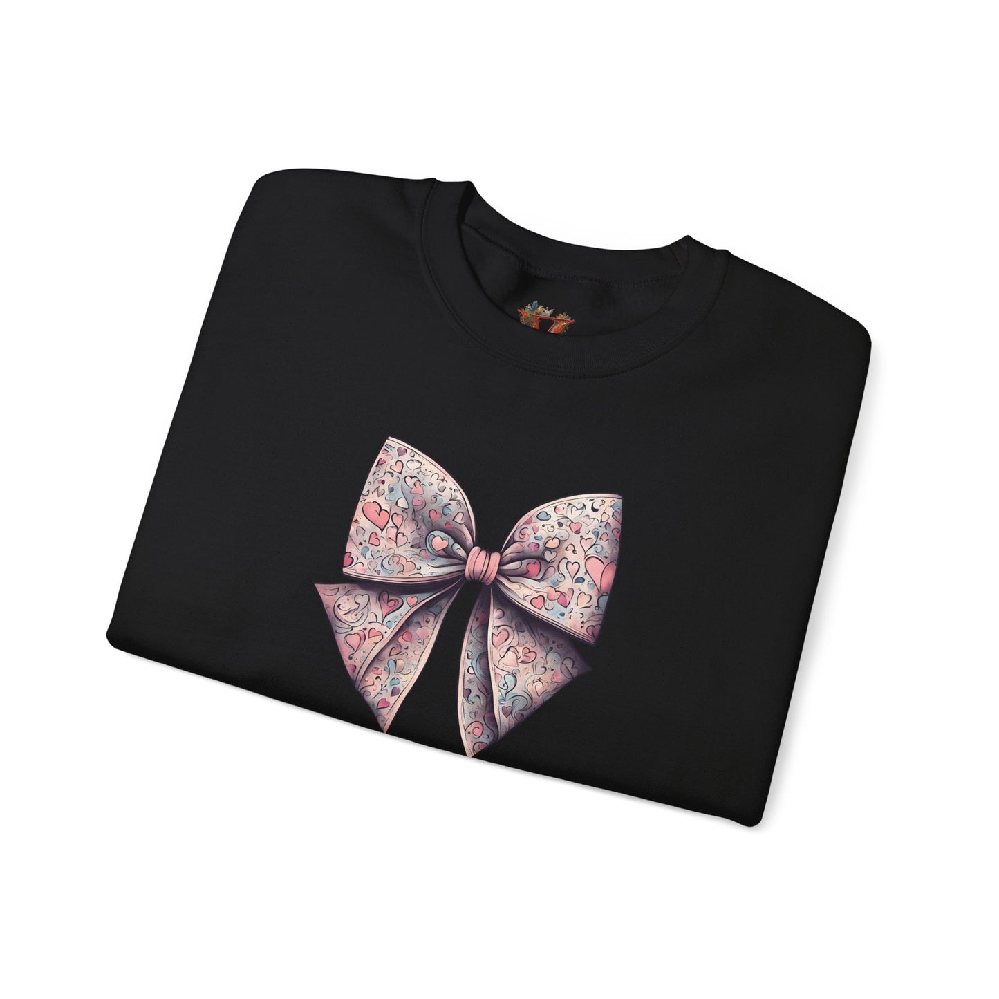 Heart Ribbon Bow X.O.X.O Valentine’s Sweatshirt - Charming and Unique