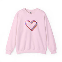 3D Colorful Heart Sweatshirt – Comfort and Artistry