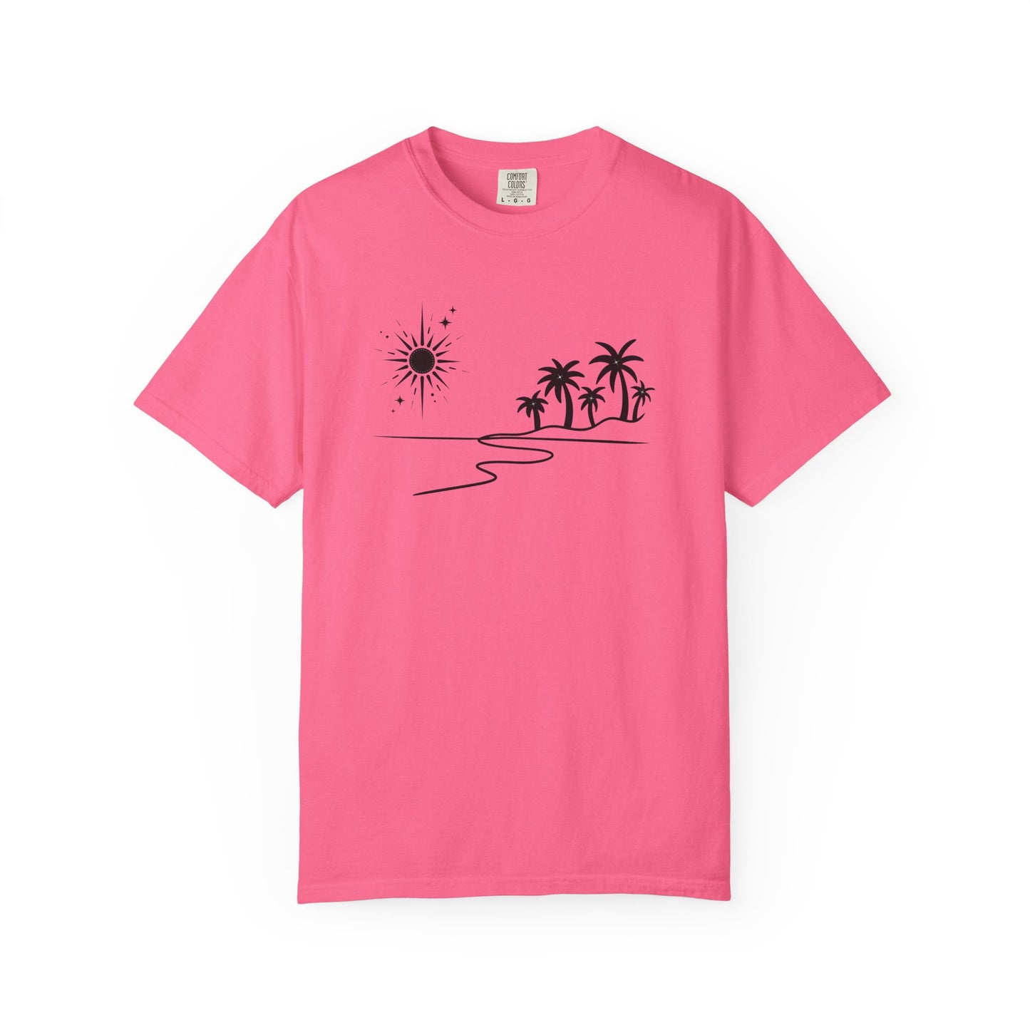 Celestial Beach Comfort Colors Shirt: Summer Graphic Tee