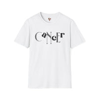 Duality Cancer T‑Shirt – Bold Zodiac Wordmark Tee - Vogart