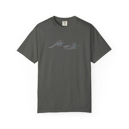 Wave Starfish T-Shirt: Comfort Colors Coastal Tee