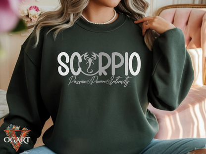 Scorpio Sweatshirt: Astrology Shirt, Scorpio Zodiac Gift