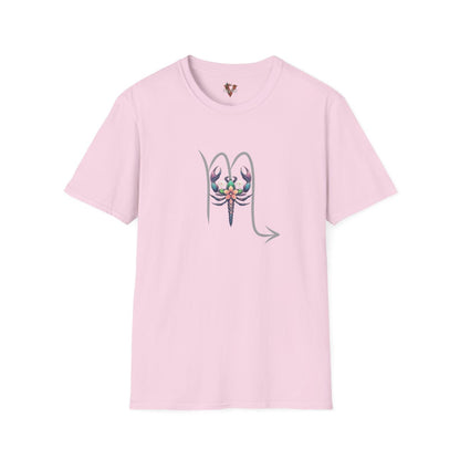 Scorpio Zodiac T-Shirt: Floral Astrology, Boho Horoscope Gift