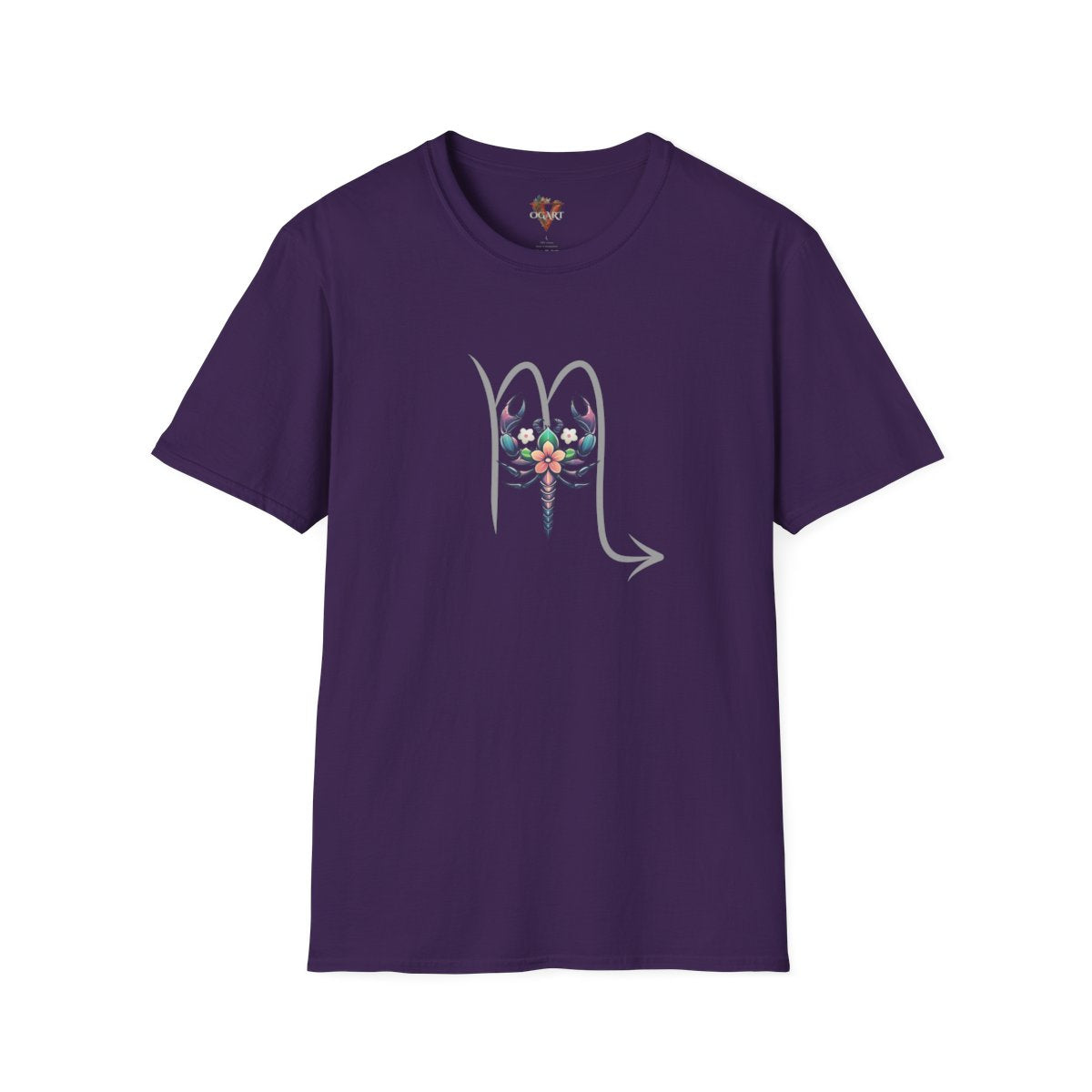 Scorpio Zodiac T-Shirt: Floral Astrology, Boho Horoscope Gift