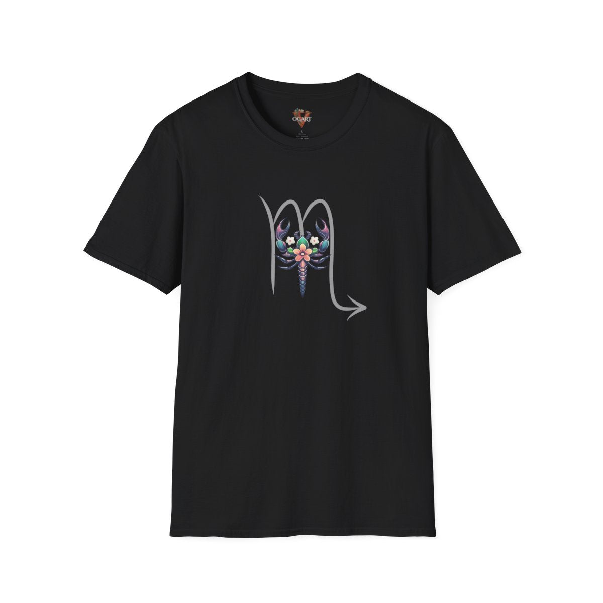 Scorpio Zodiac T-Shirt: Floral Astrology, Boho Horoscope Gift