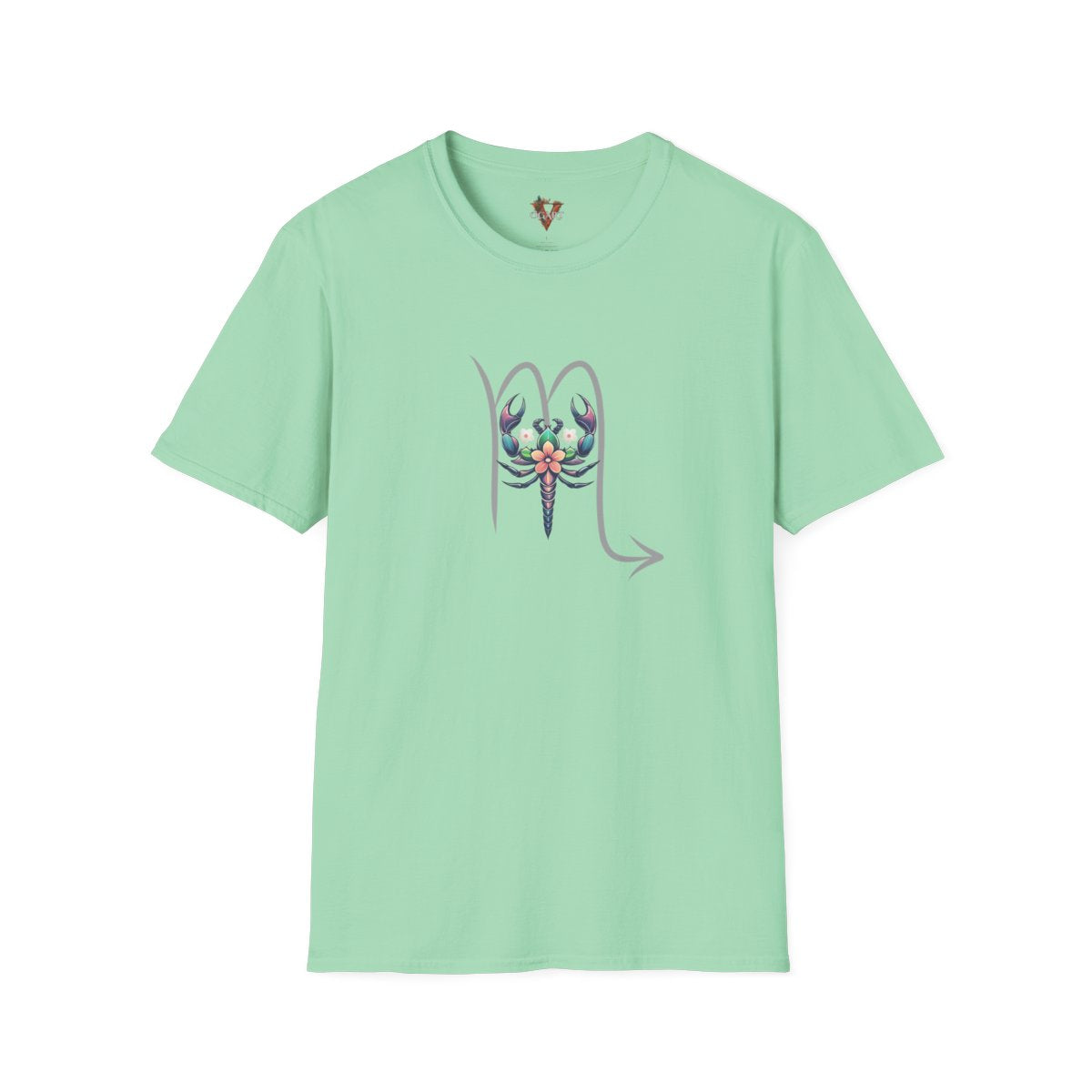 Scorpio Zodiac T-Shirt: Floral Astrology, Boho Horoscope Gift