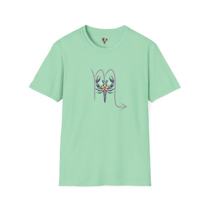 Scorpio Zodiac T-Shirt: Floral Astrology, Boho Horoscope Gift