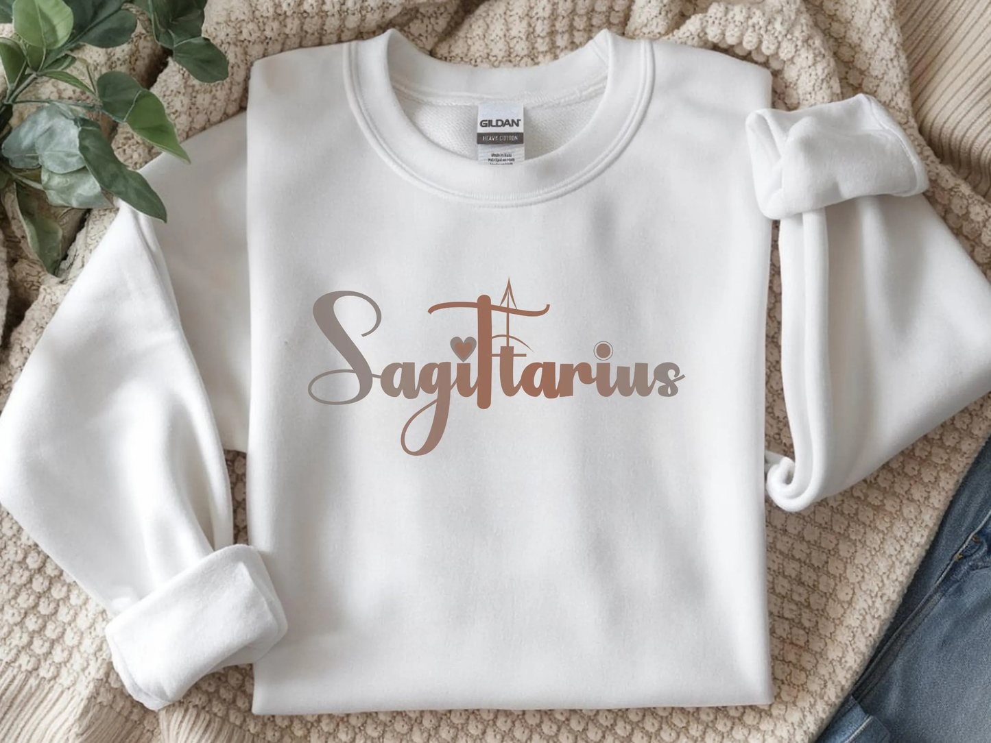 Sagittarius Zodiac Sweatshirt: Celestial Crewneck