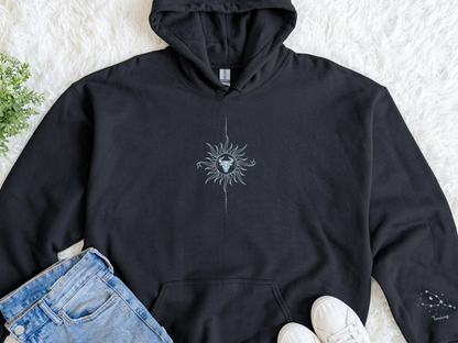 Taurus Zodiac Hoodie: Astrology Constellation Sweatshirt