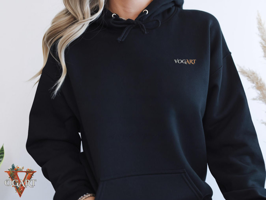 Boho Compass Mandala Hoodie: Mystic Floral Hooded Sweatshirt