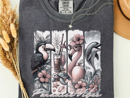 Tropical Beach T-Shirt: Coastal Summer Vacation Tee