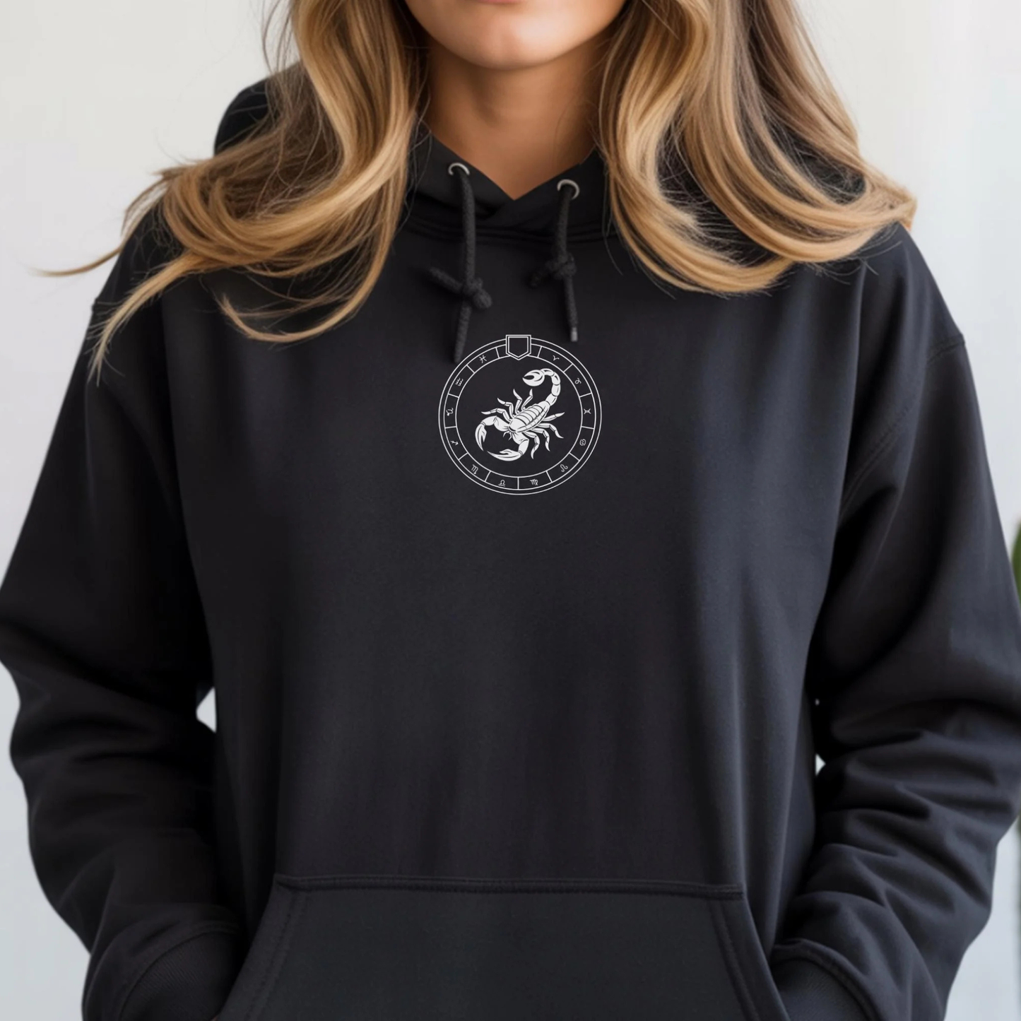 Scorpio Zodiac Hoodie: Multilingual Scorpio Sweatshirt