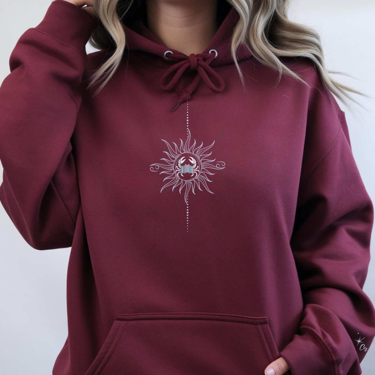 Cancer Zodiac Hoodie: Astrology Constellation Sweatshirt