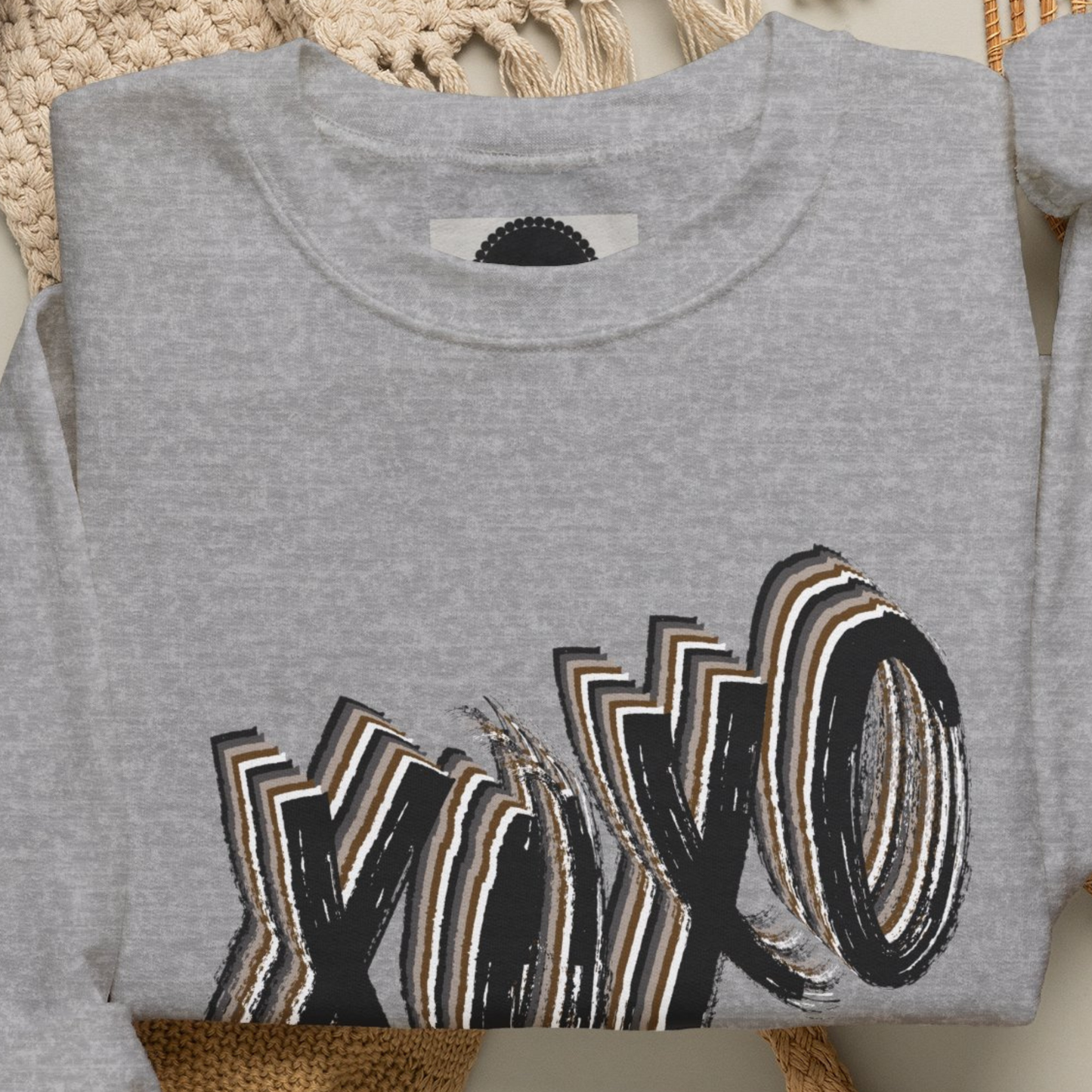 XOXO Cake Graphic Sweatshirt: Love Shirt Gift For Her