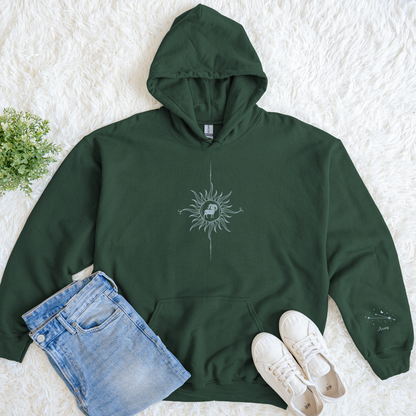 Aries Zodiac Hoodie: Astrology Constellation Sweatshirt