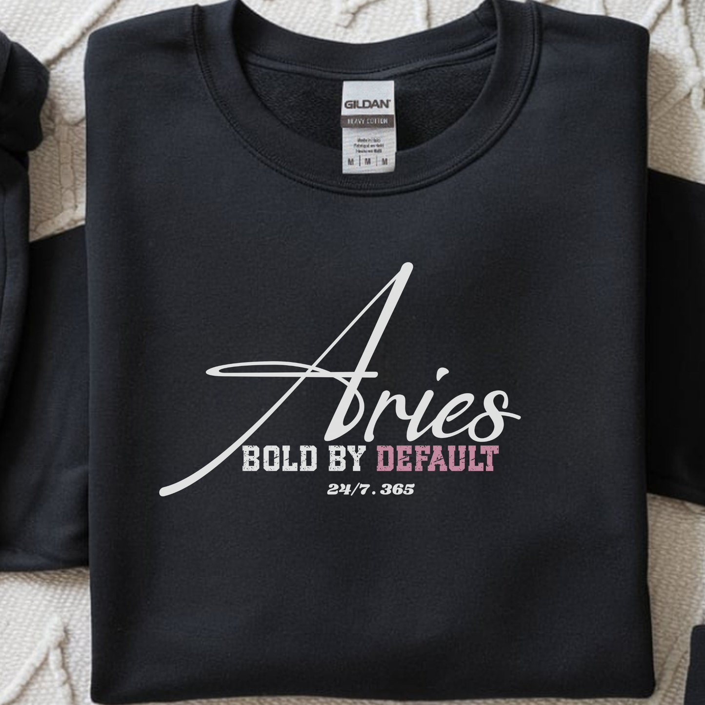 Aries Crewneck Sweatshirt: Bold by Default
