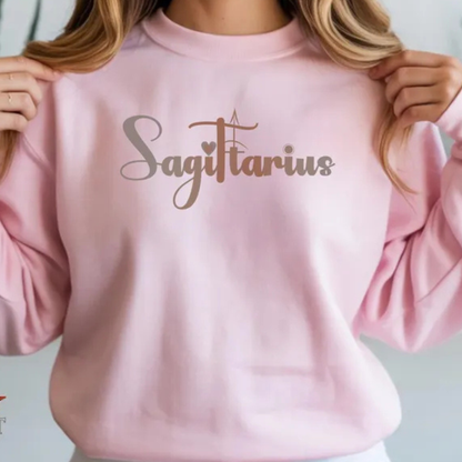 Sagittarius Zodiac Sweatshirt: Celestial Crewneck
