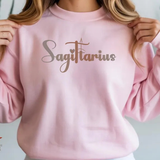 Sagittarius Zodiac Sweatshirt: Celestial Crewneck