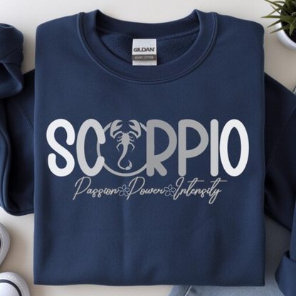 Scorpio Sweatshirt: Astrology Shirt, Scorpio Zodiac Gift