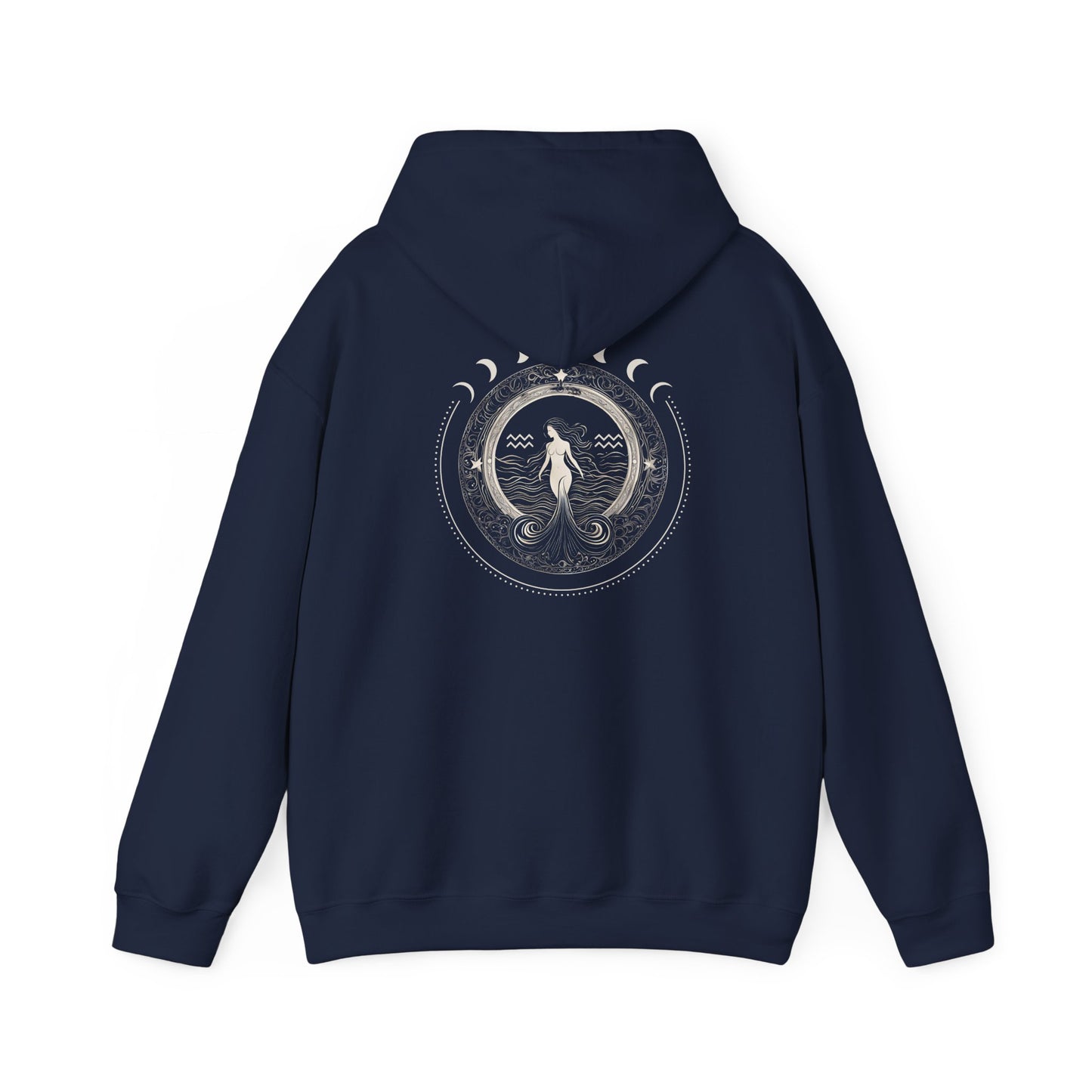 Aquarius Zodiac Hoodie: Astrology Graphic Sweatshirt