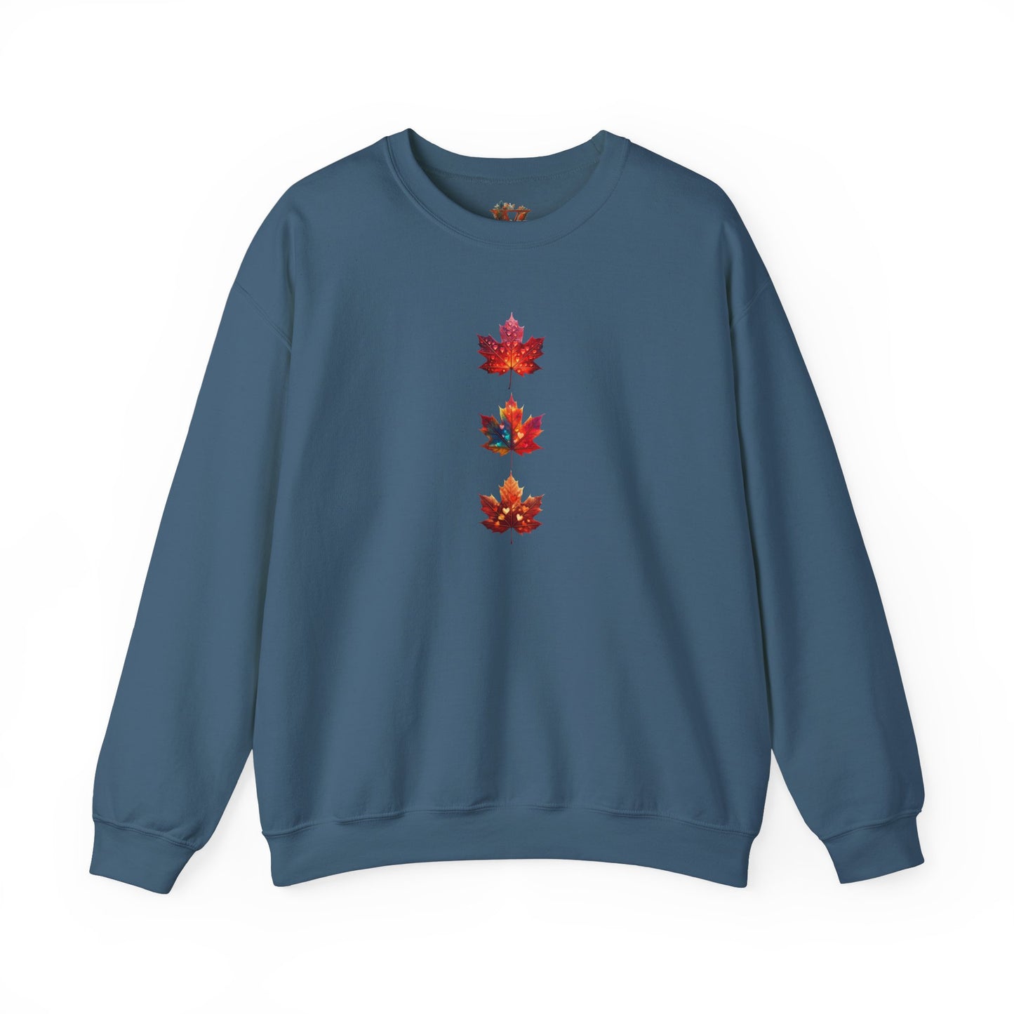 Canadian Heart Leaves Sweatshirt – Unique & Cozy Design