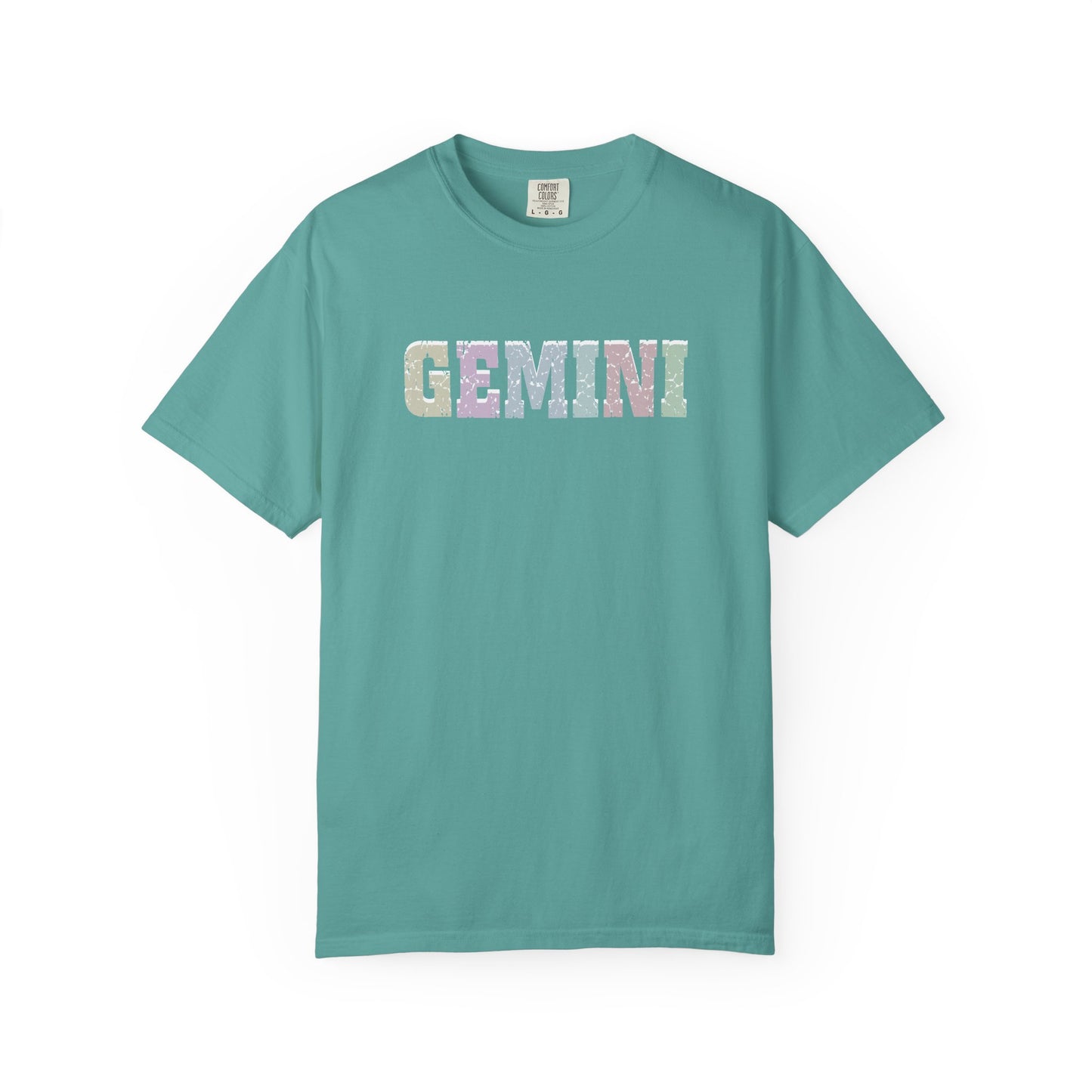 Gemini Zodiac T-Shirt: Comfort Colors Pastel Tee